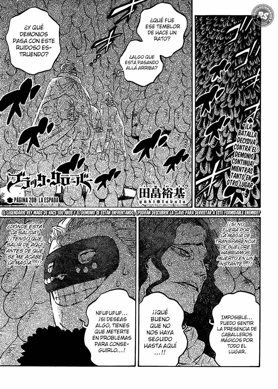 Black Clover Capítulo 208 - Page 2