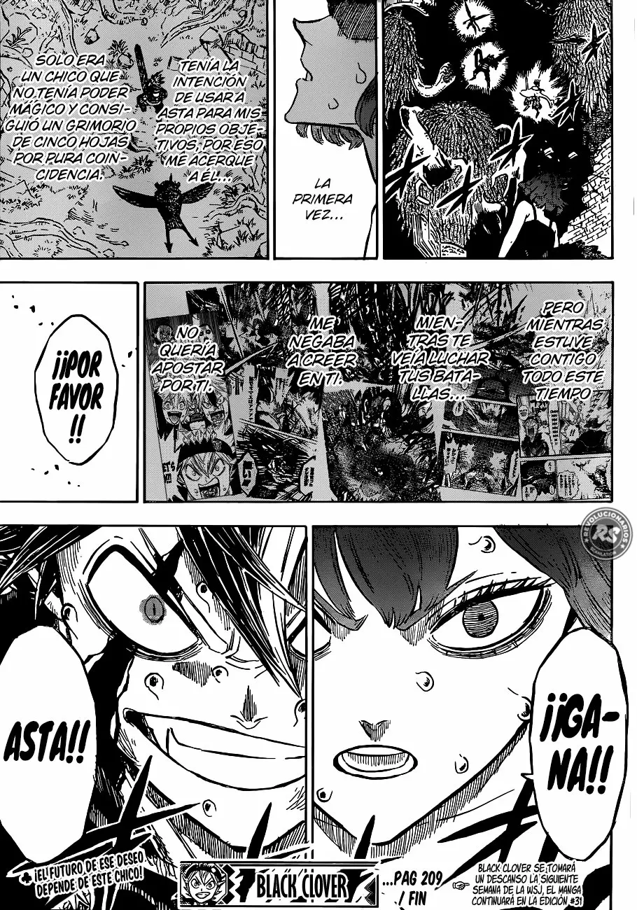 Black Clover Capítulo 209 - Page 12