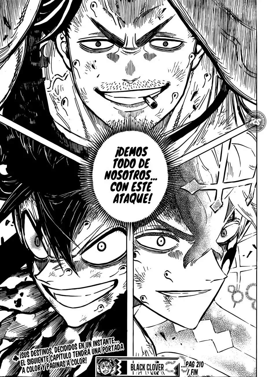 Black Clover Capítulo 210 - Page 16
