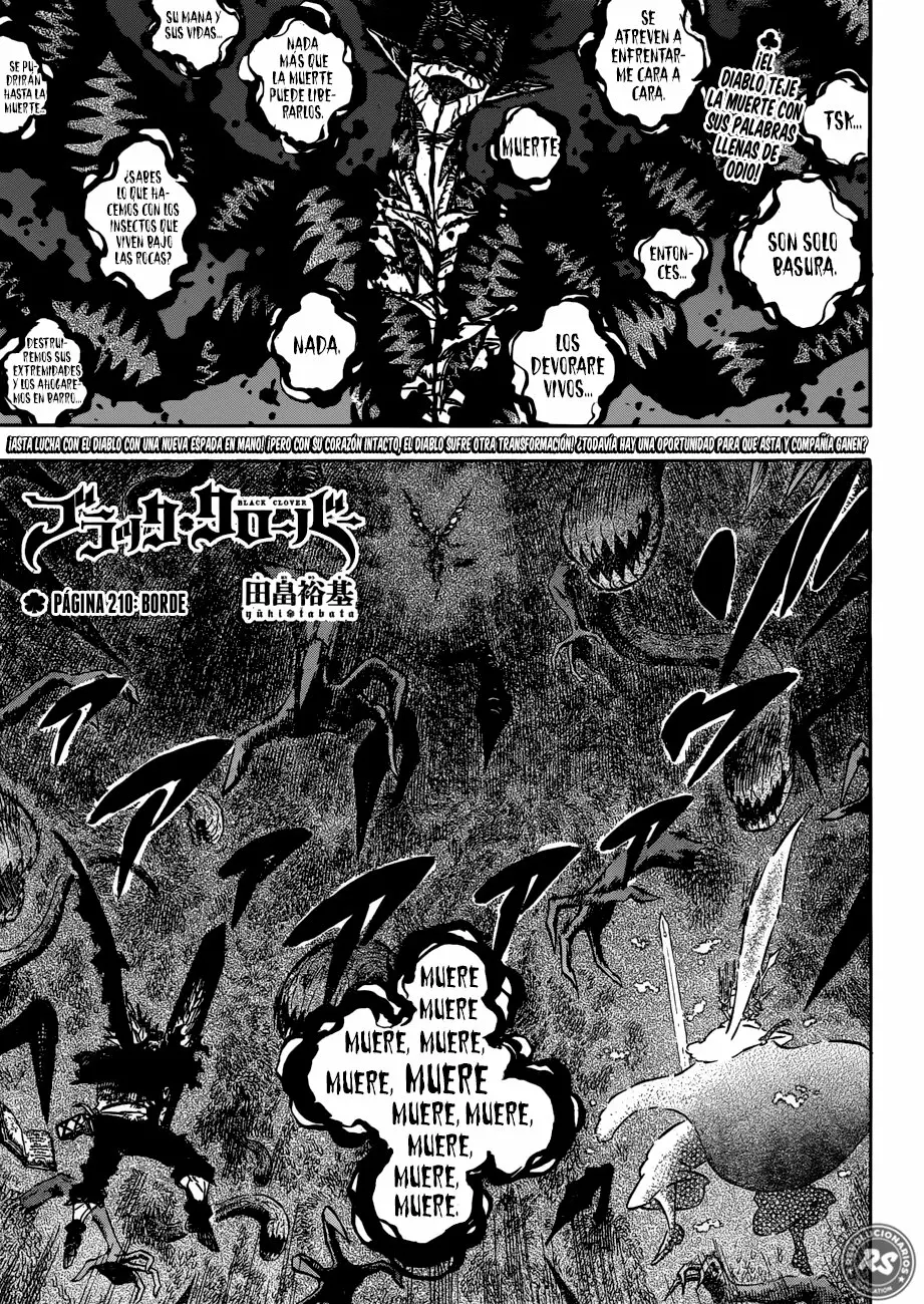 Black Clover Capítulo 210 - Page 2