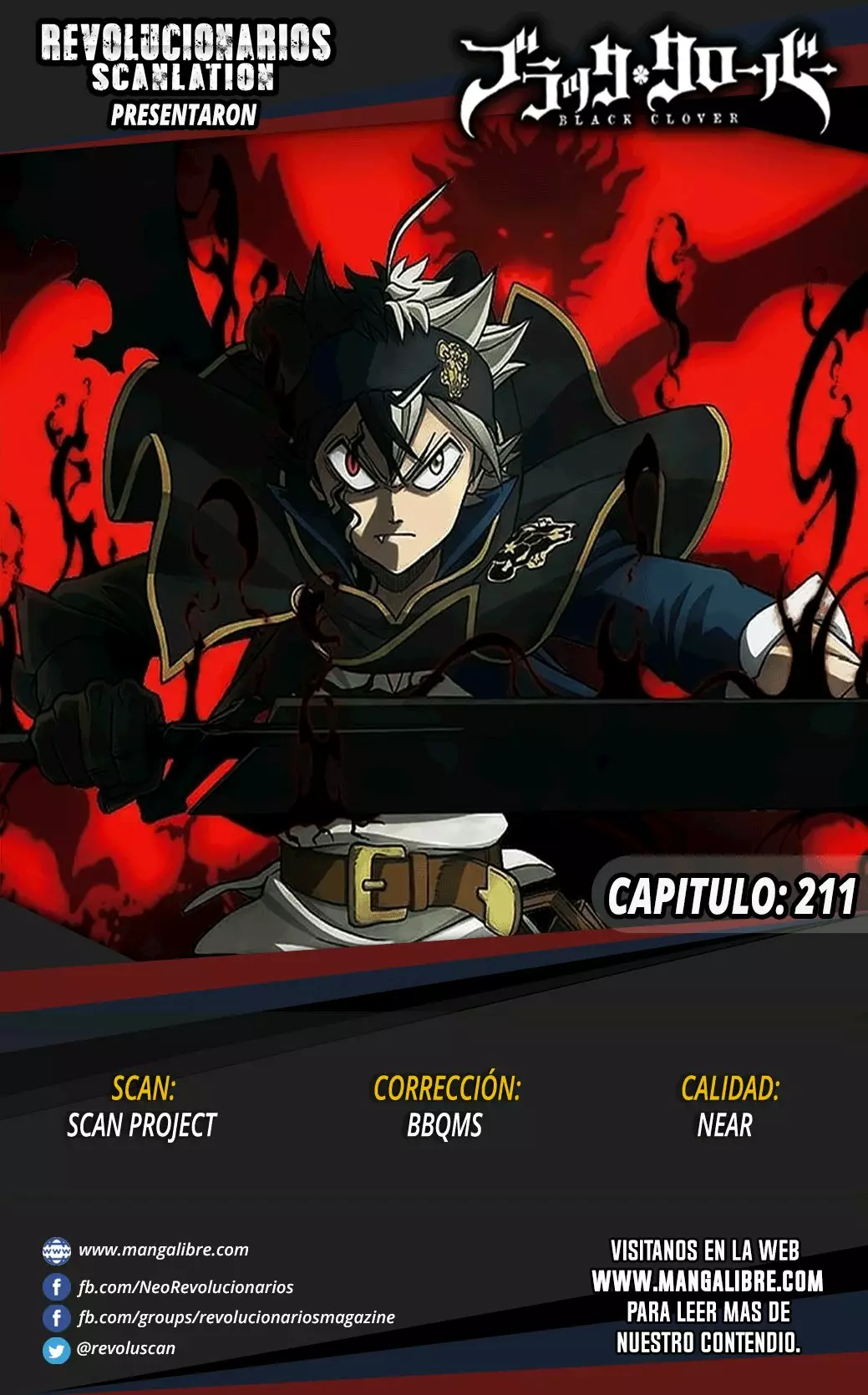 Black Clover Capítulo 211 - Page 20