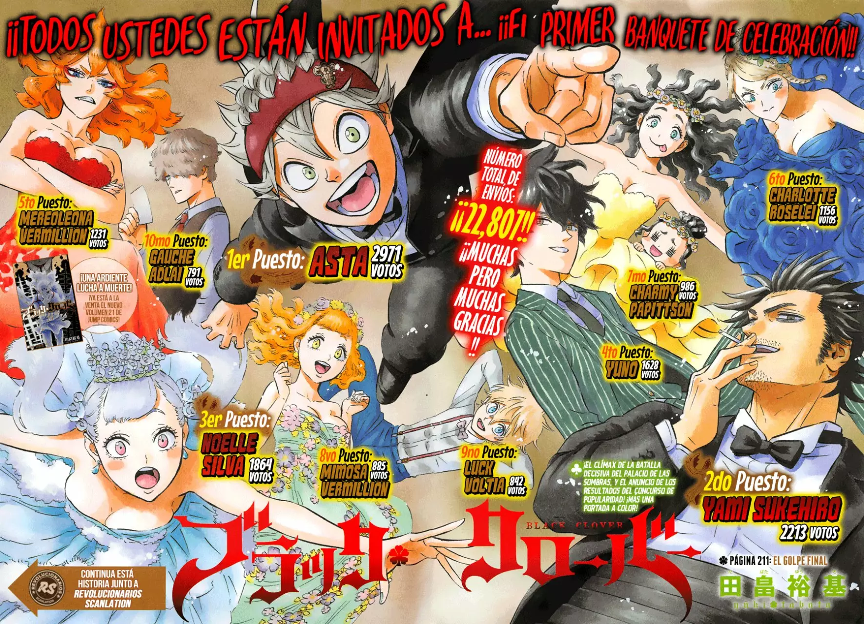 Black Clover Capítulo 211 - Page 4