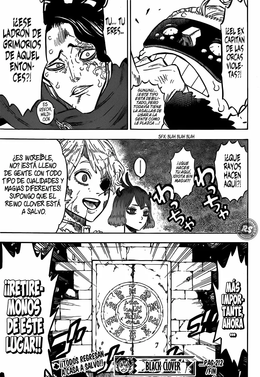 Black Clover Capítulo 212 - Page 16