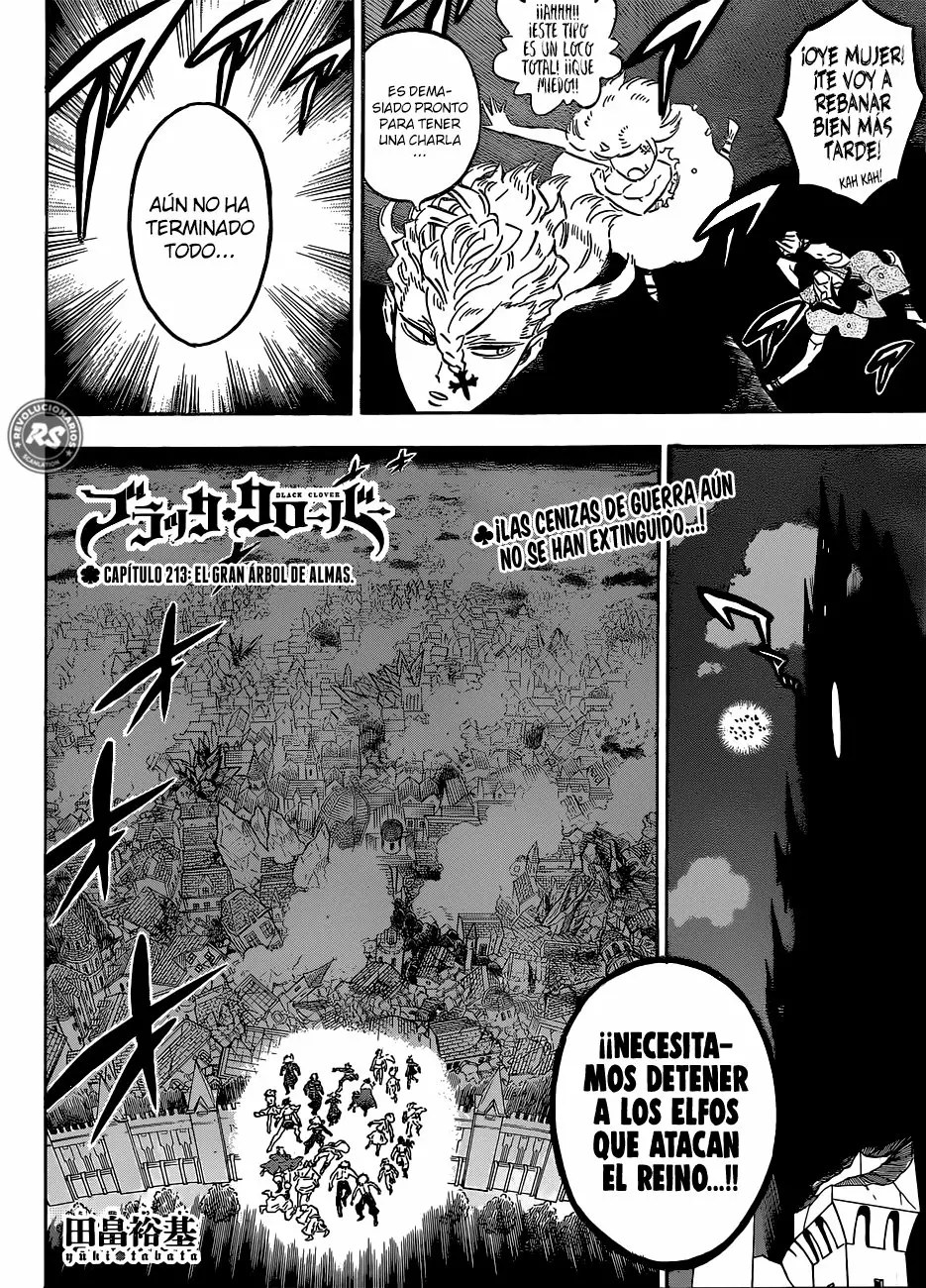 Black Clover Capítulo 213 - Page 3