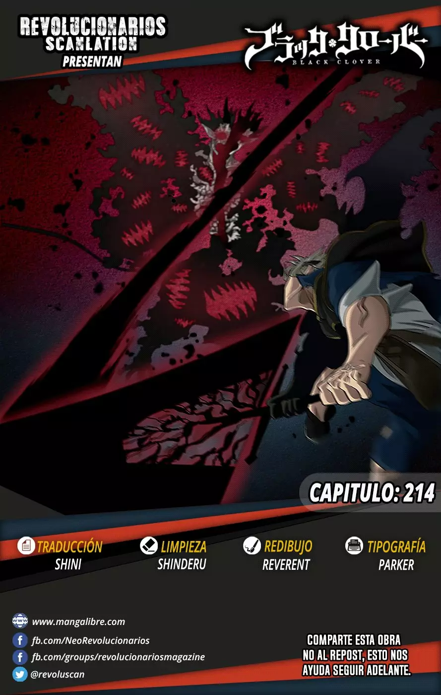 Black Clover Capítulo 214 - Page 1