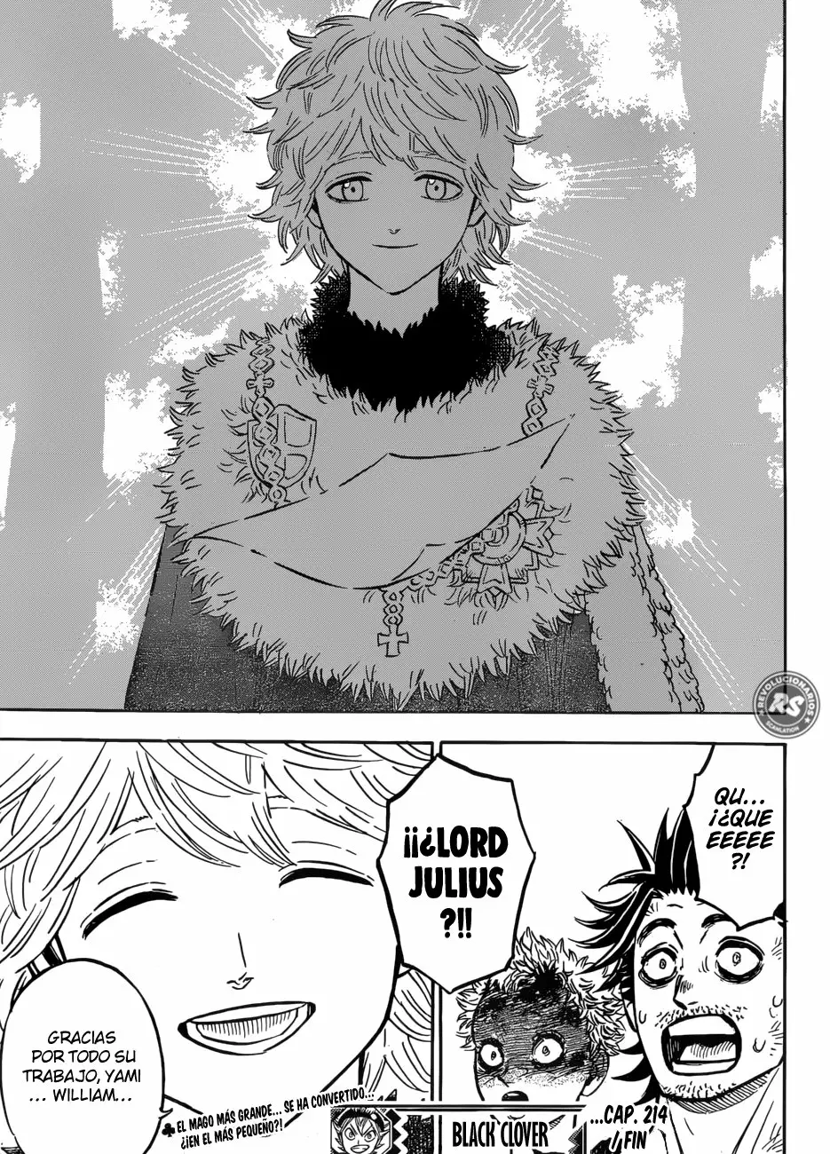 Black Clover Capítulo 214 - Page 16