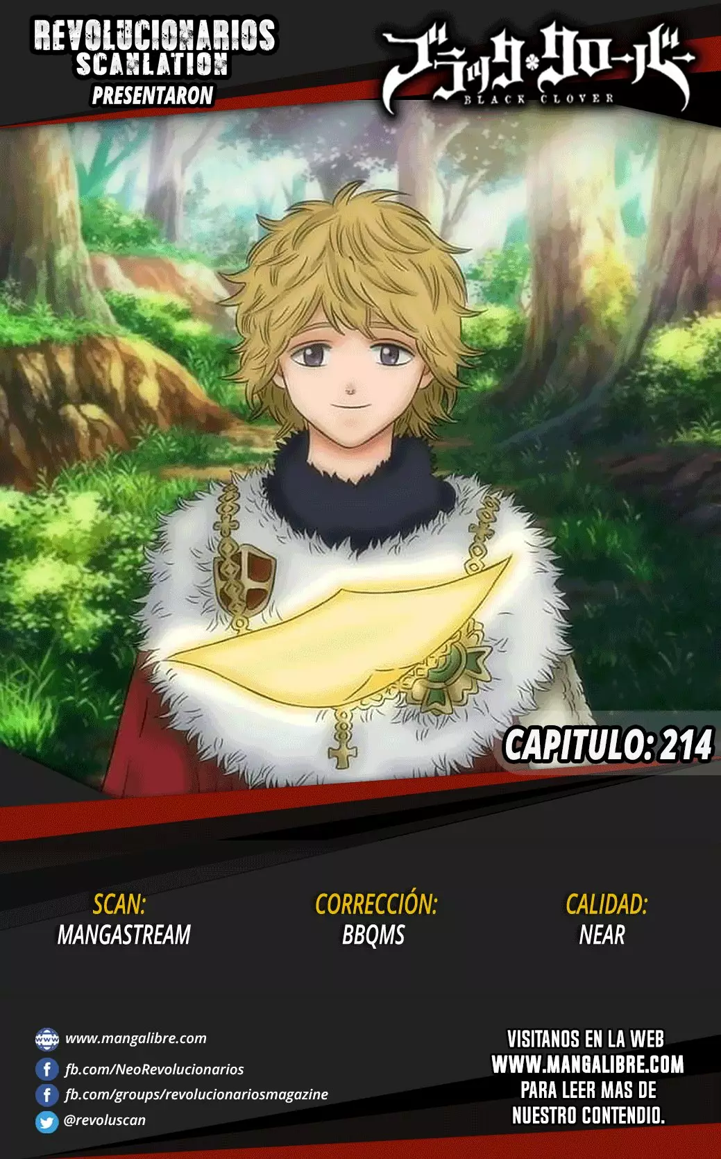 Black Clover Capítulo 214 - Page 19