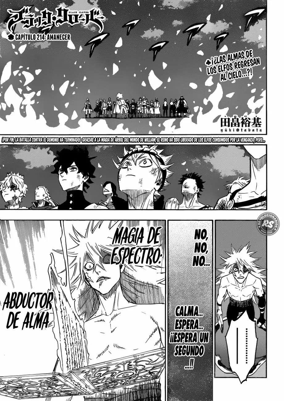 Black Clover Capítulo 214 - Page 2
