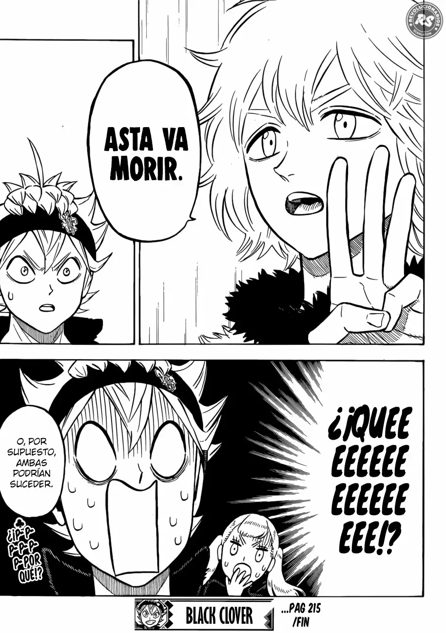 Black Clover Capítulo 215 - Page 12