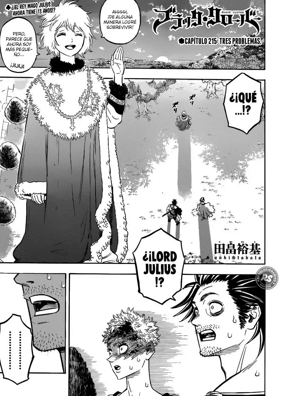 Black Clover Capítulo 215 - Page 2