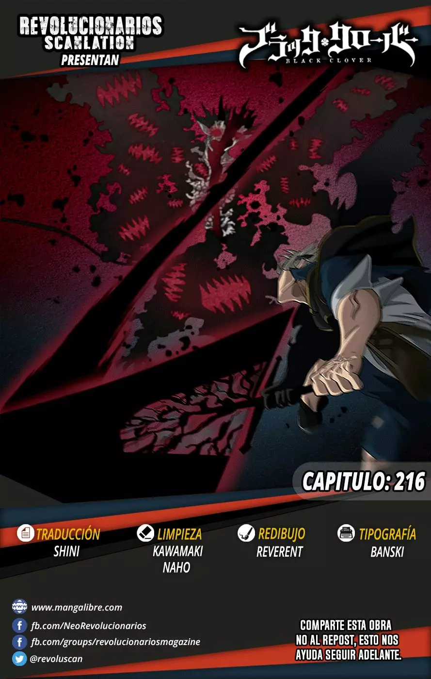 Black Clover Capítulo 216 - Page 1