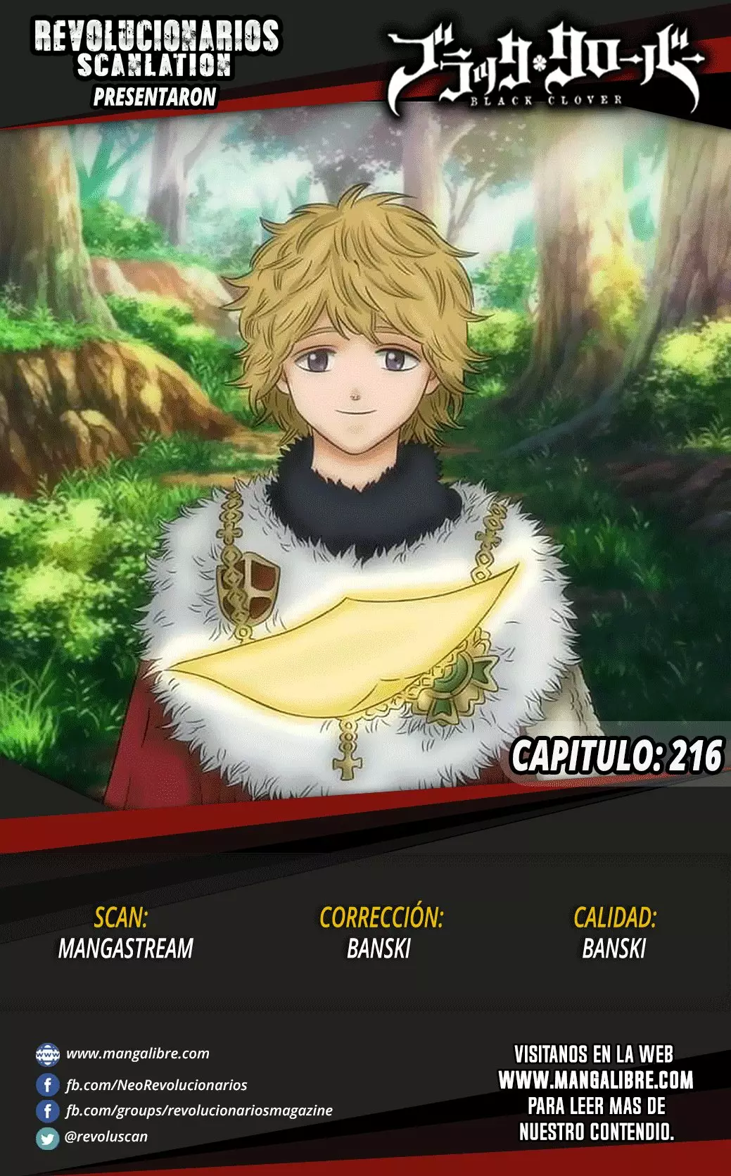 Black Clover Capítulo 216 - Page 18