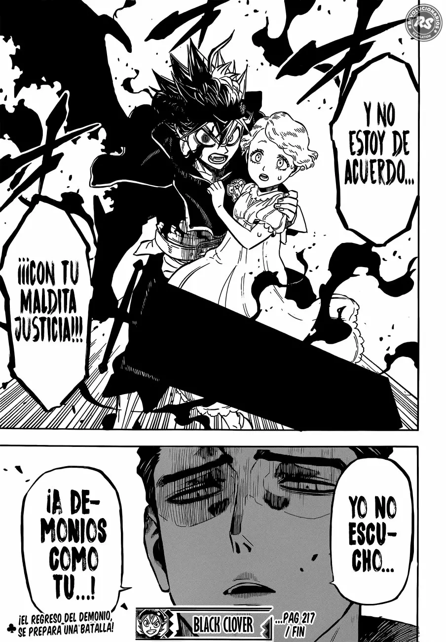Black Clover Capítulo 217 - Page 15