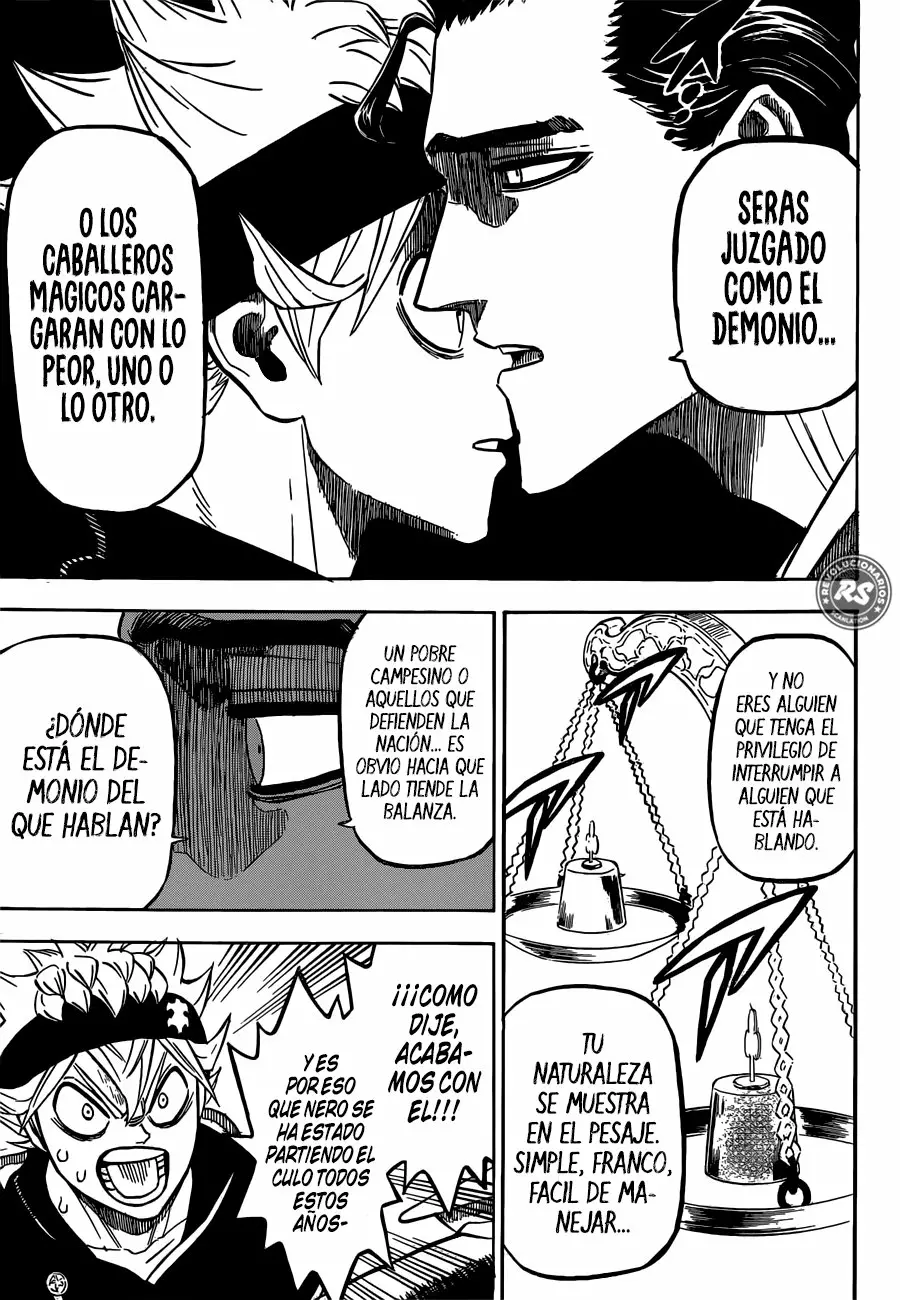 Black Clover Capítulo 217 - Page 9