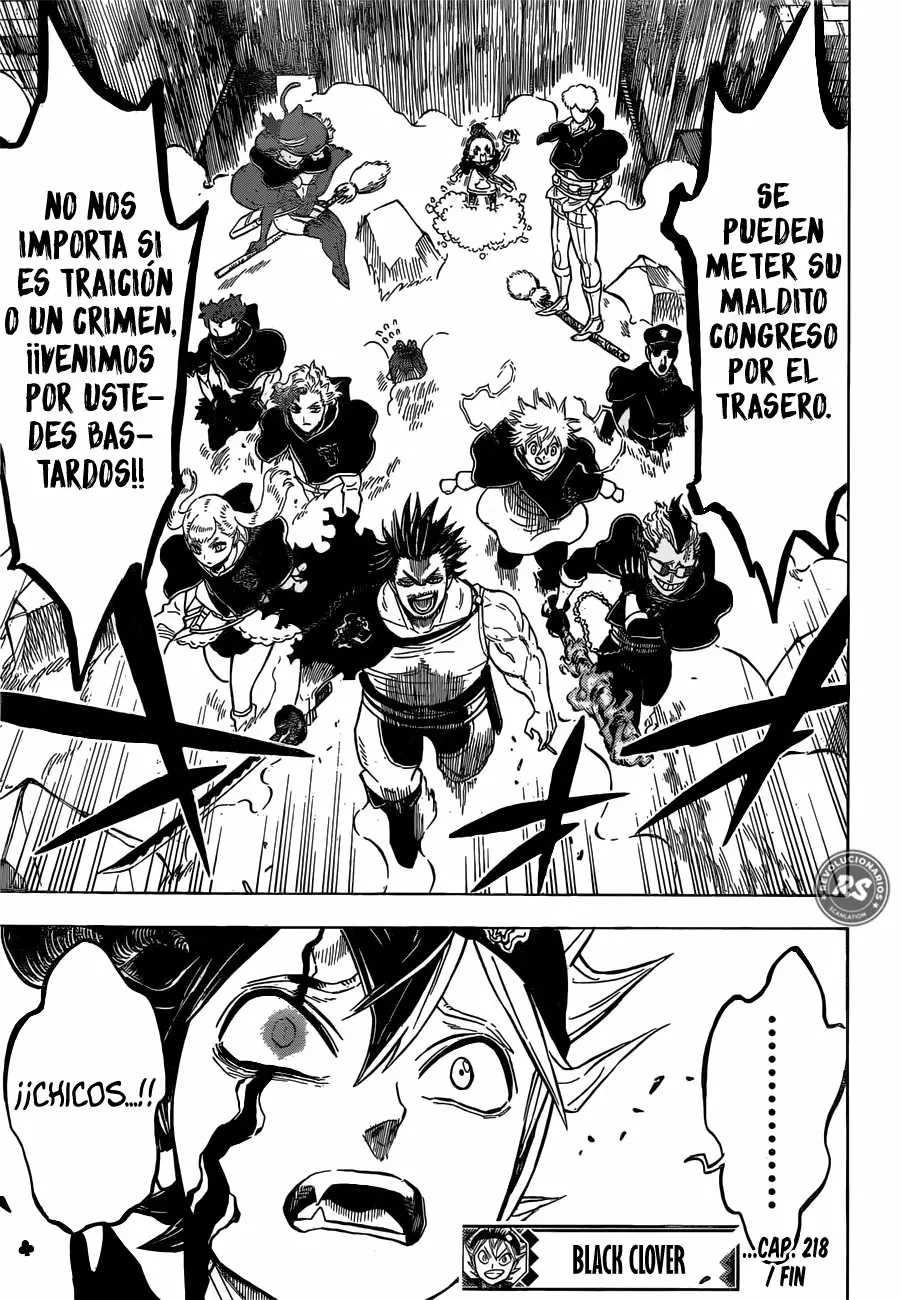Black Clover Capítulo 218 - Page 15