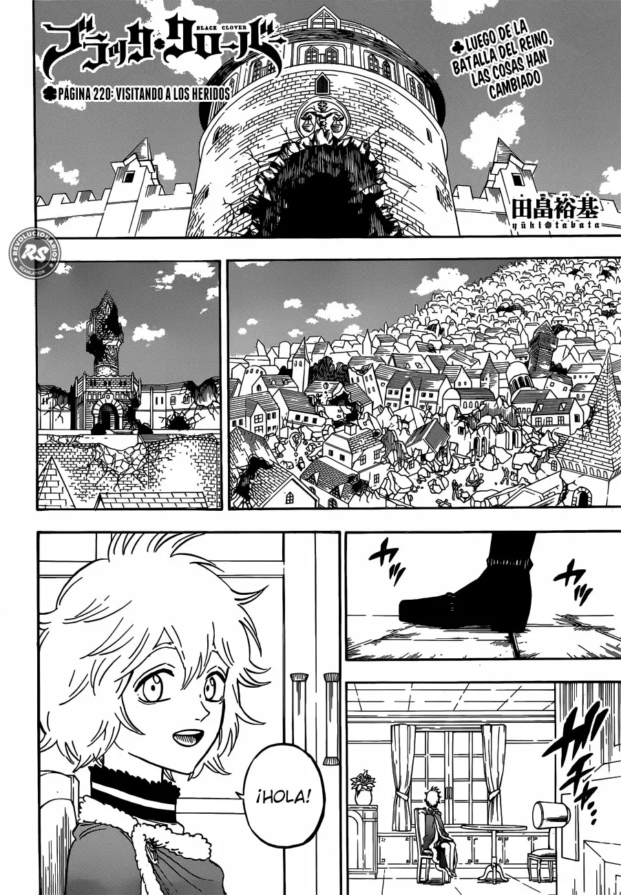 Black Clover Capítulo 220 - Page 3