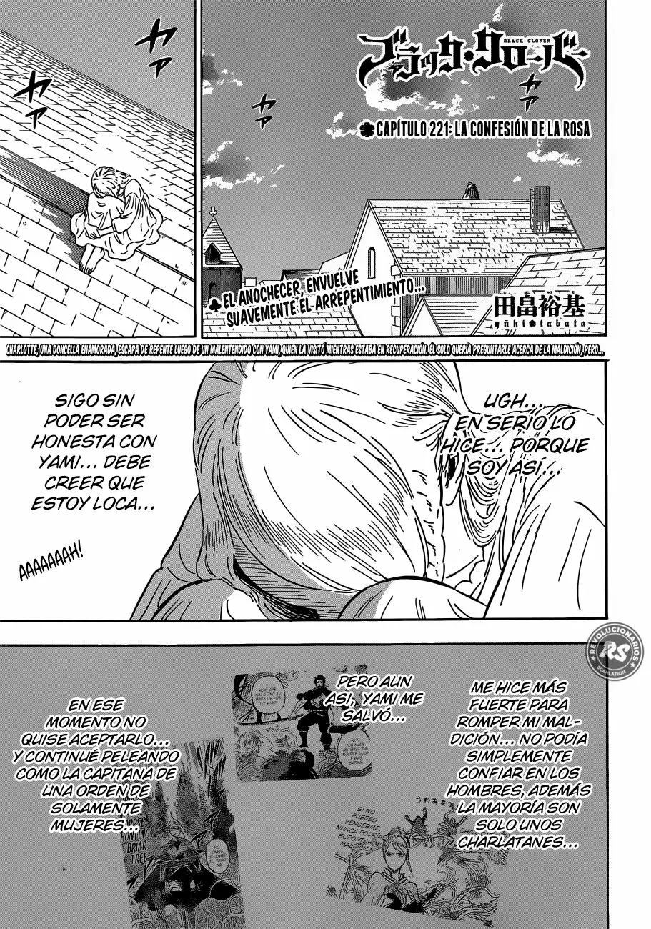 Black Clover Capítulo 221 - Page 2