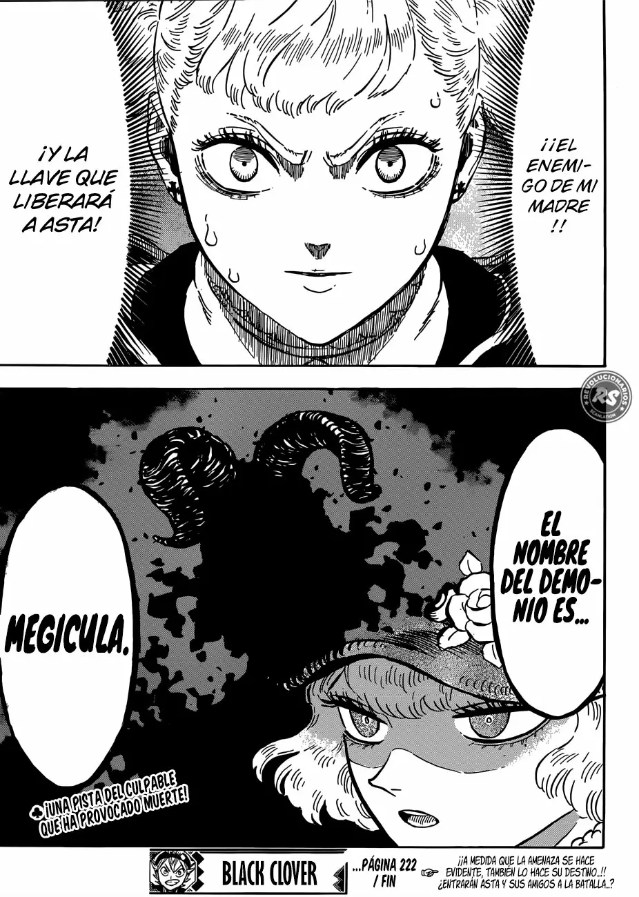 Black Clover Capítulo 222 - Page 15