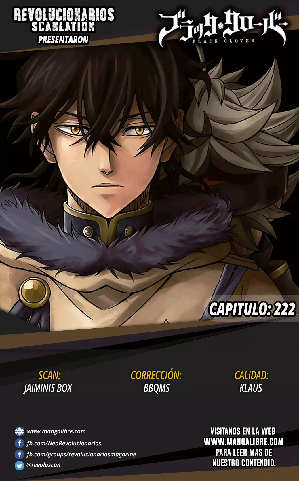 Black Clover Capítulo 222 - Page 17