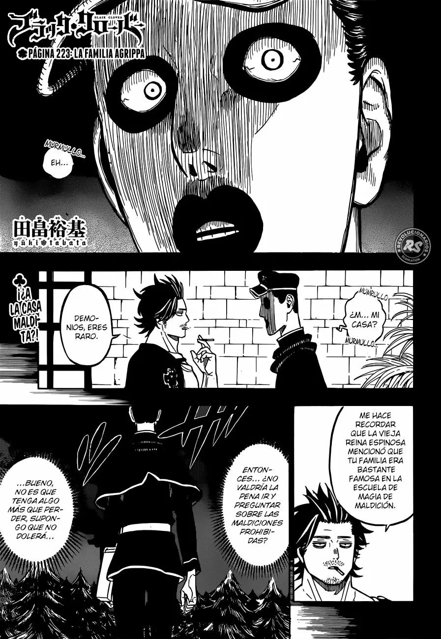 Black Clover Capítulo 223 - Page 2