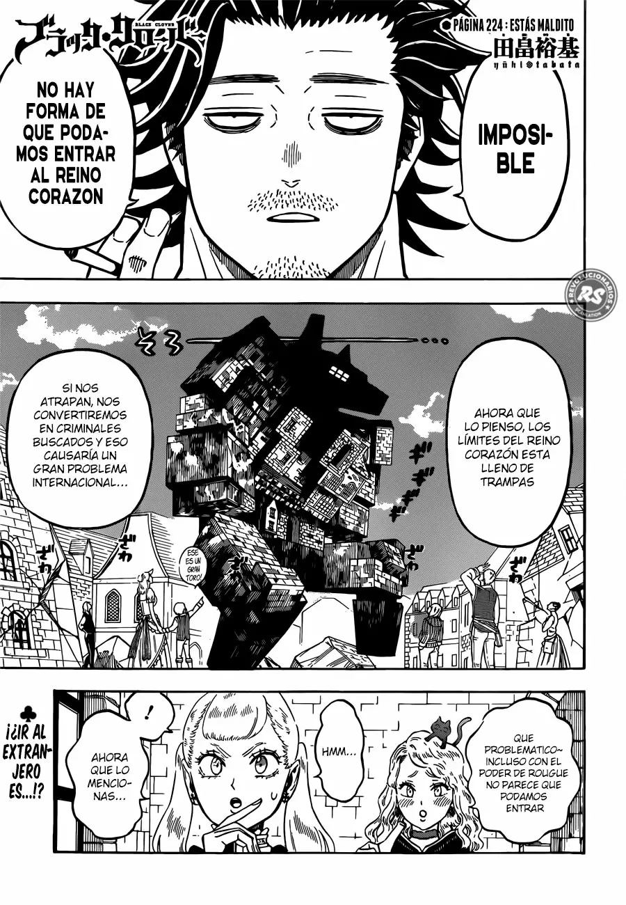 Black Clover Capítulo 224 - Page 2