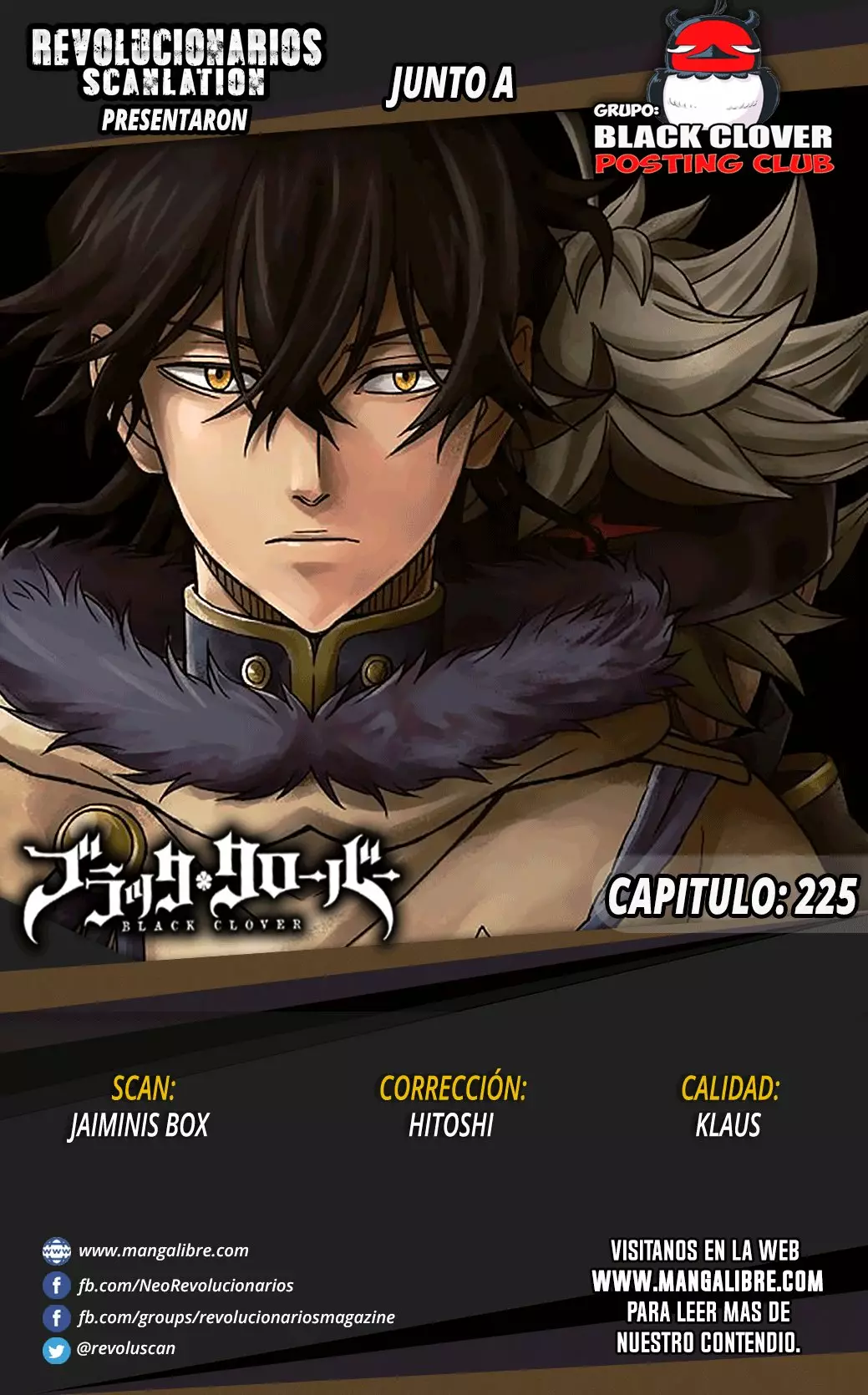Black Clover Capítulo 225 - Page 17