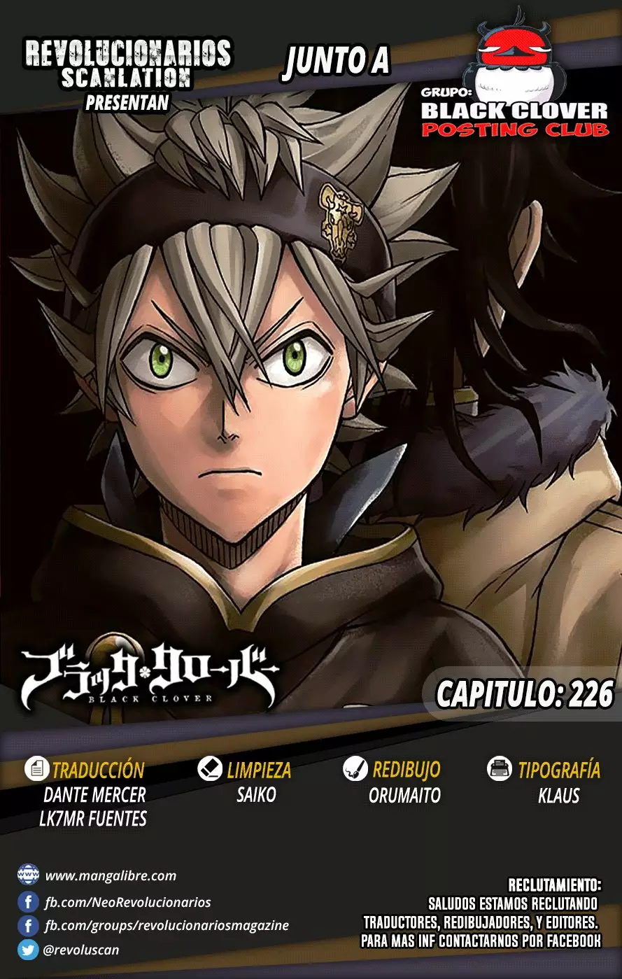 Black Clover Capítulo 226 - Page 1