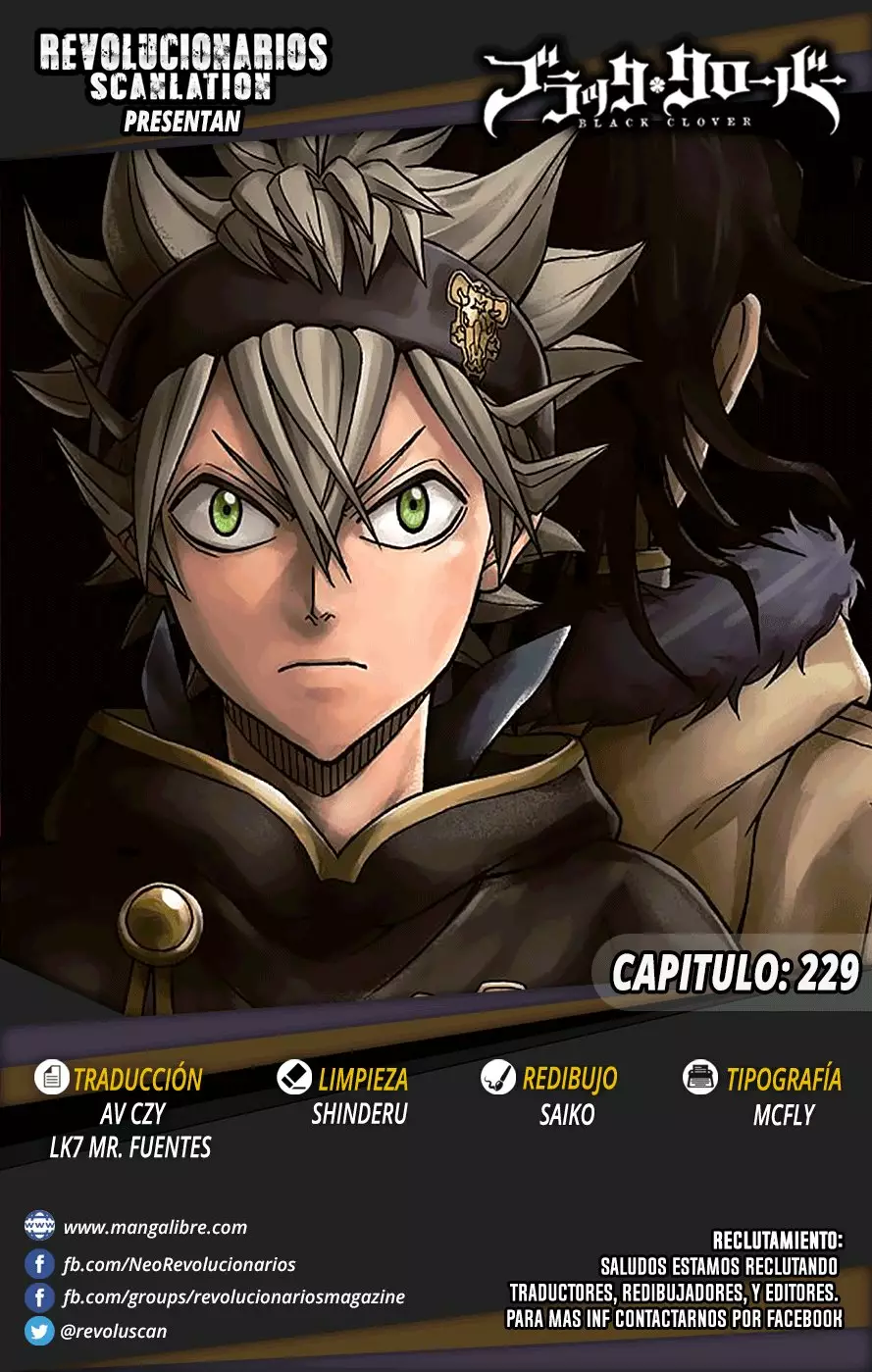 Black Clover Capítulo 229 - Page 1