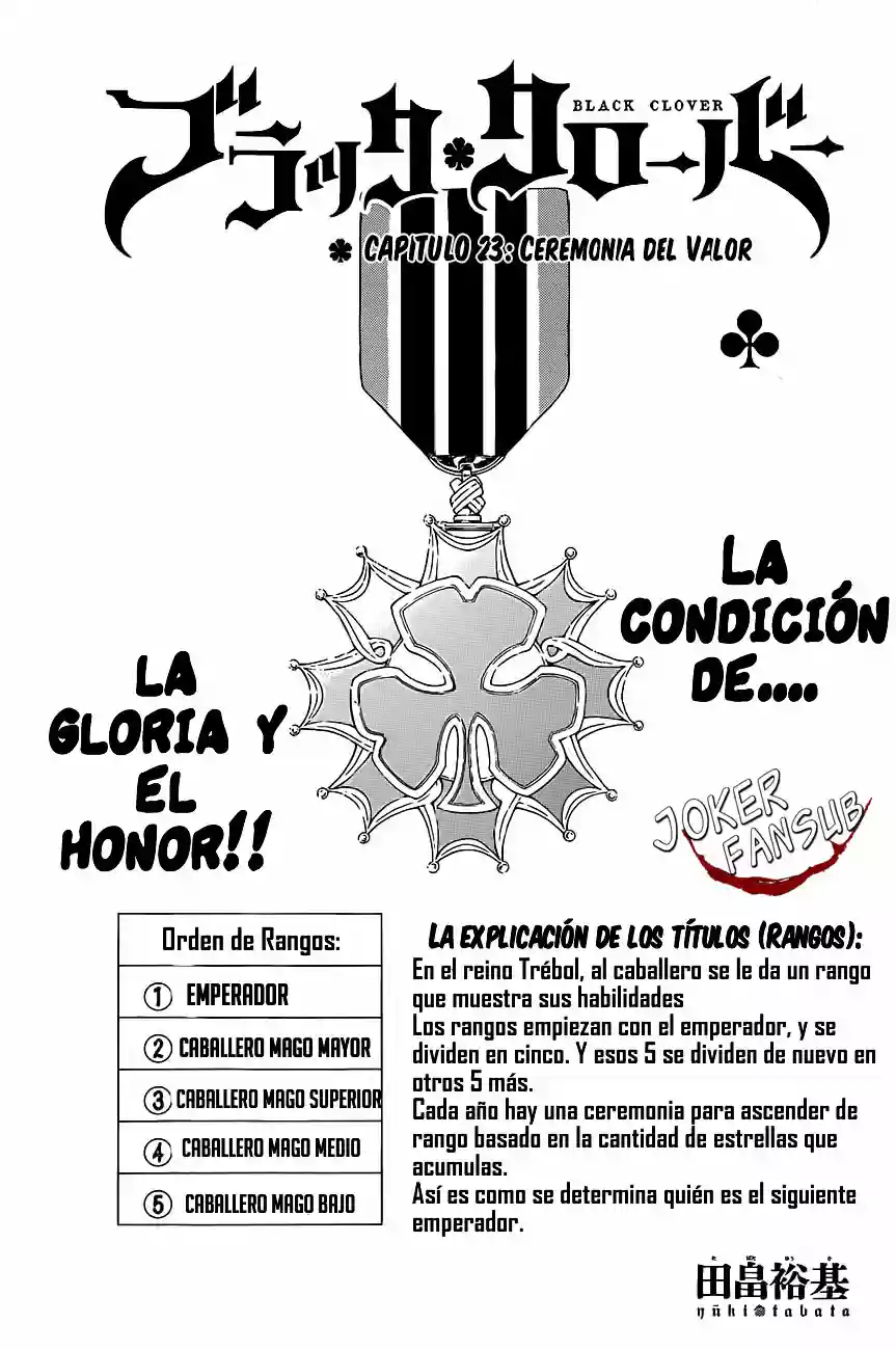 Black Clover Capítulo 23 - Page 2