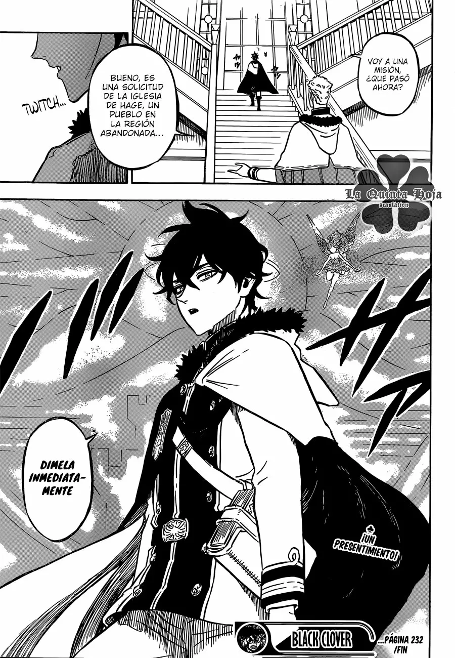Black Clover Capítulo 232 - Page 13