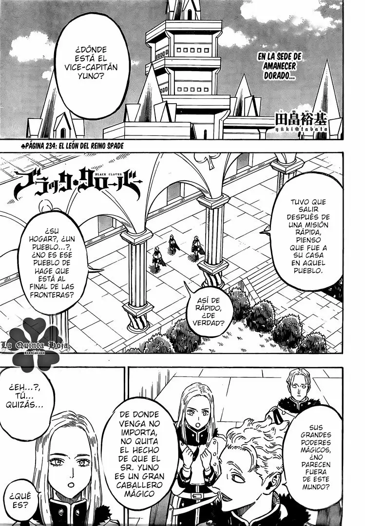 Black Clover Capítulo 234 - Page 2