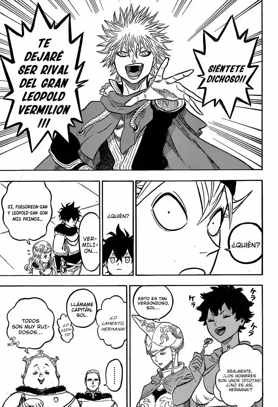 Black Clover Capítulo 24 - Page 17