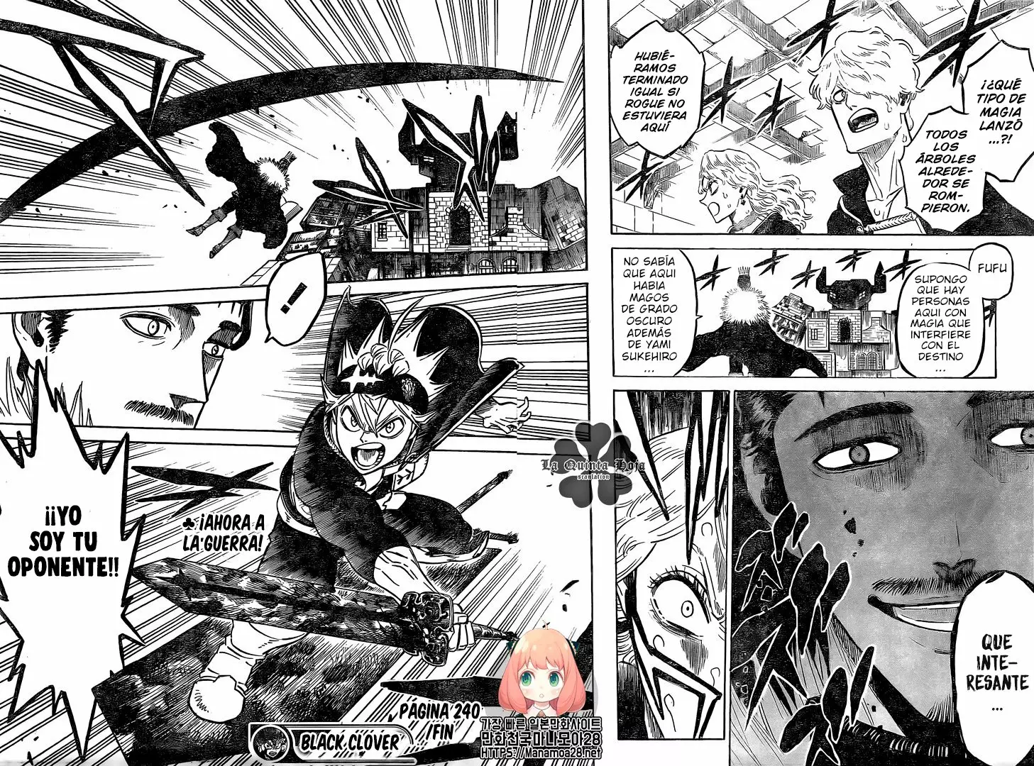 Black Clover Capítulo 240 - Page 13