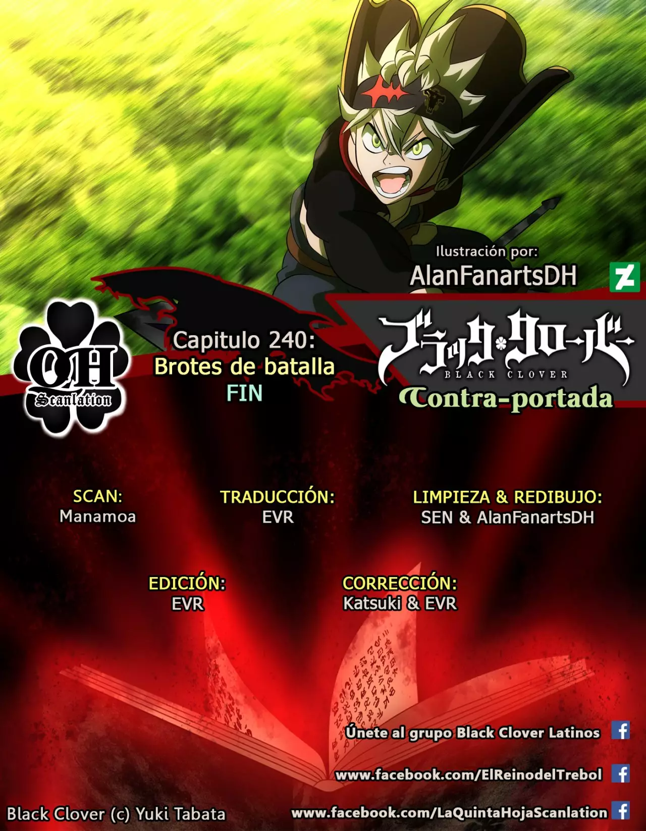 Black Clover Capítulo 240 - Page 14