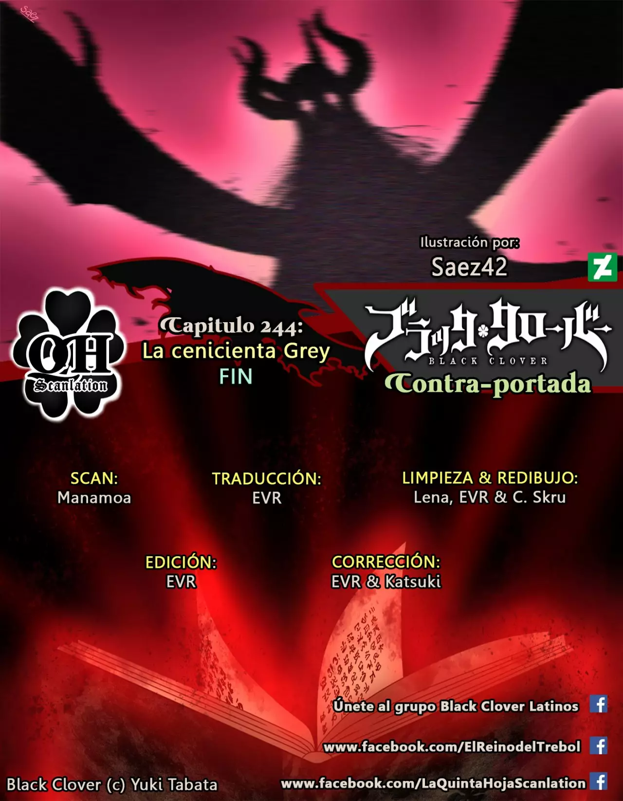 Black Clover Capítulo 244 - Page 17