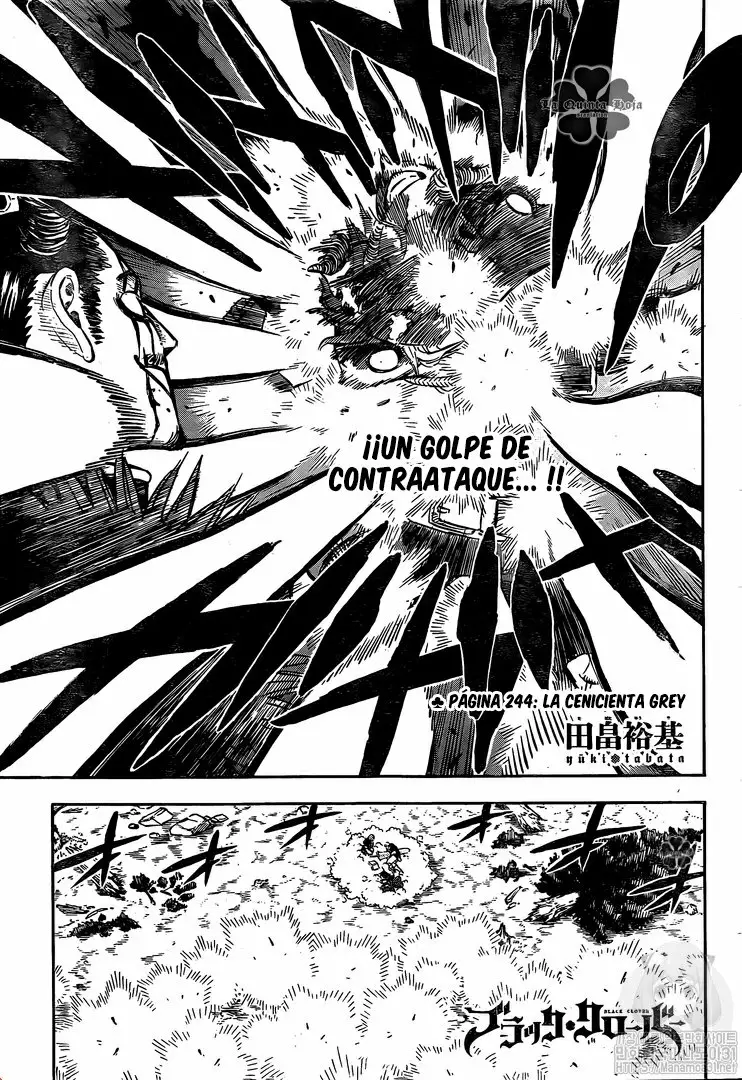 Black Clover Capítulo 244 - Page 4