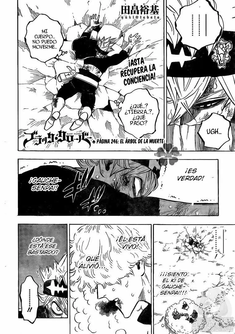 Black Clover Capítulo 246 - Page 3