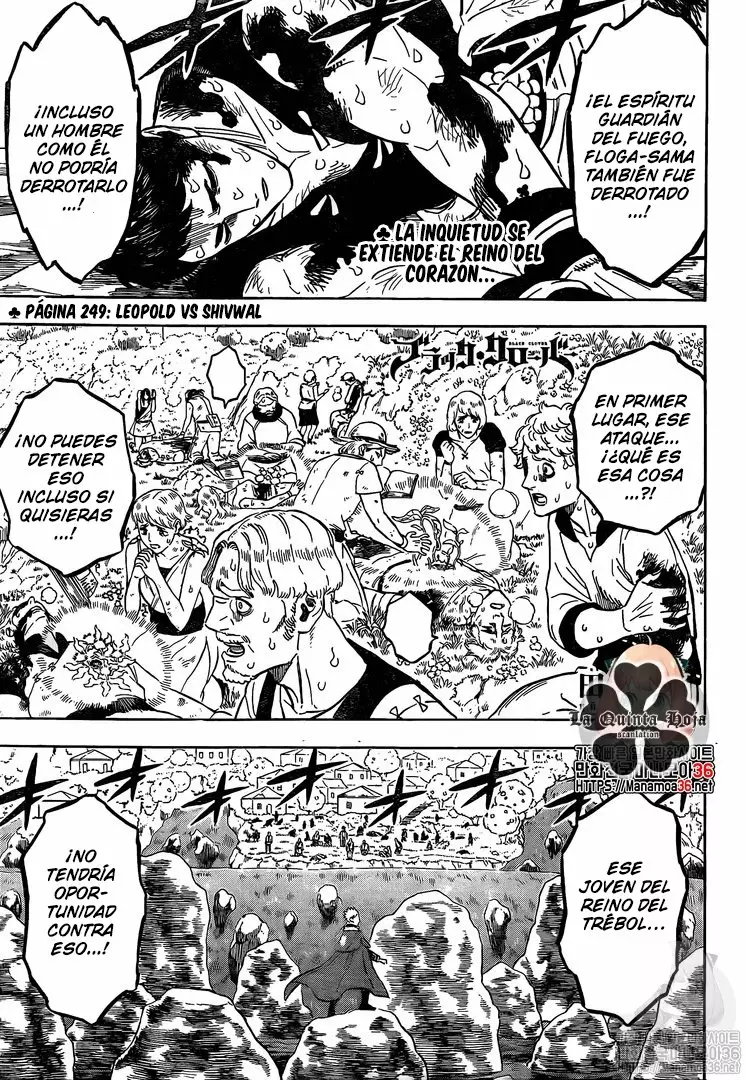 Black Clover Capítulo 249 - Page 2