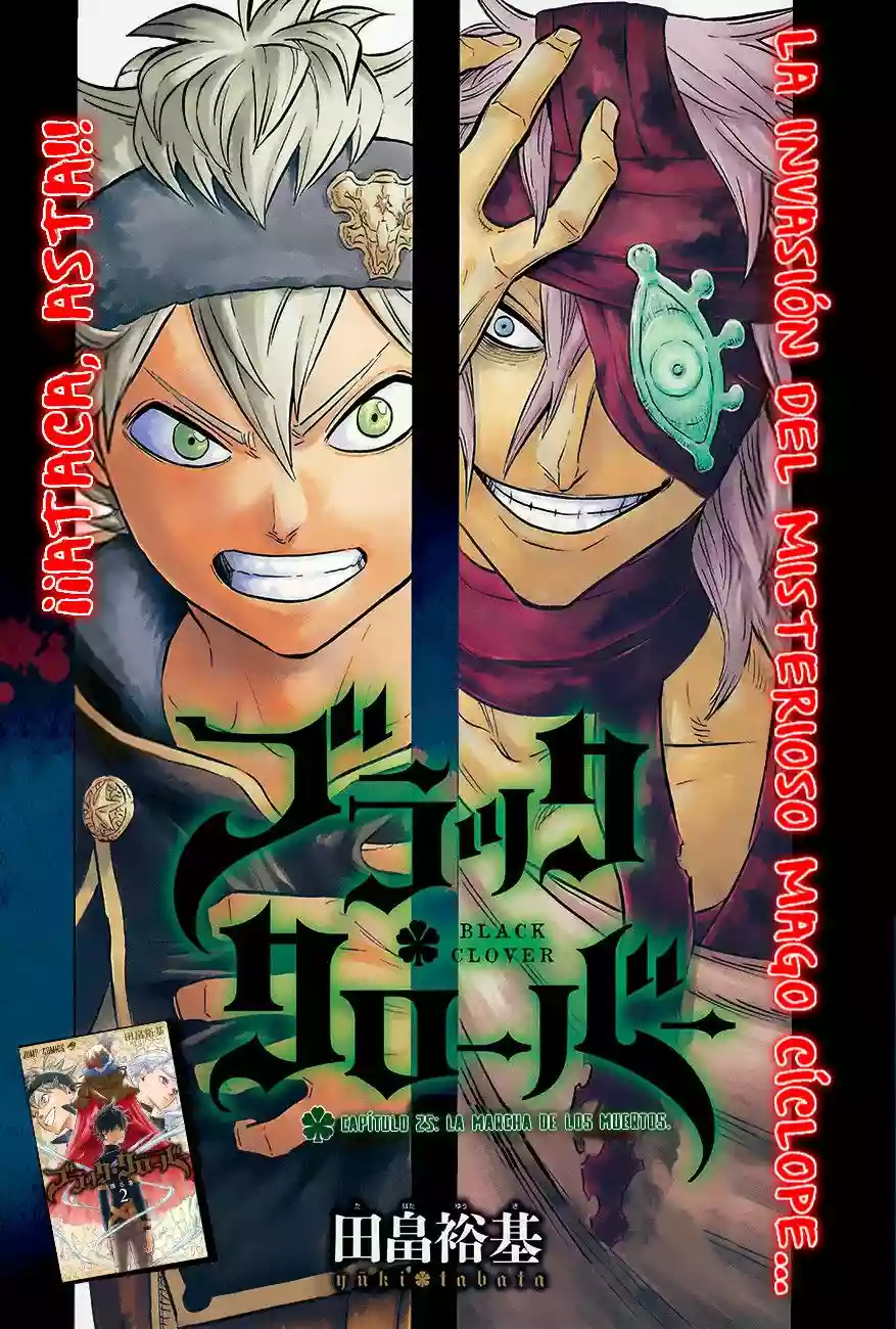 Black Clover Capítulo 25 - Page 2
