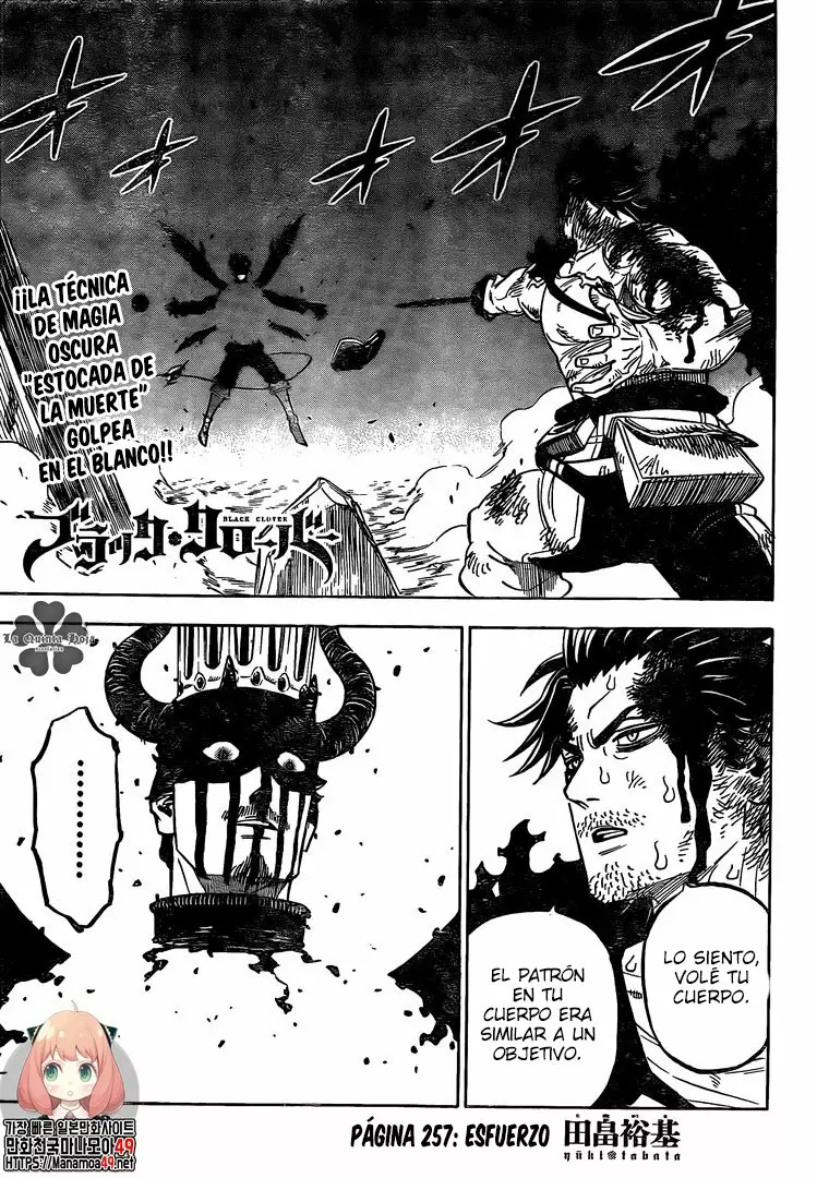 Black Clover Capítulo 257 - Page 2
