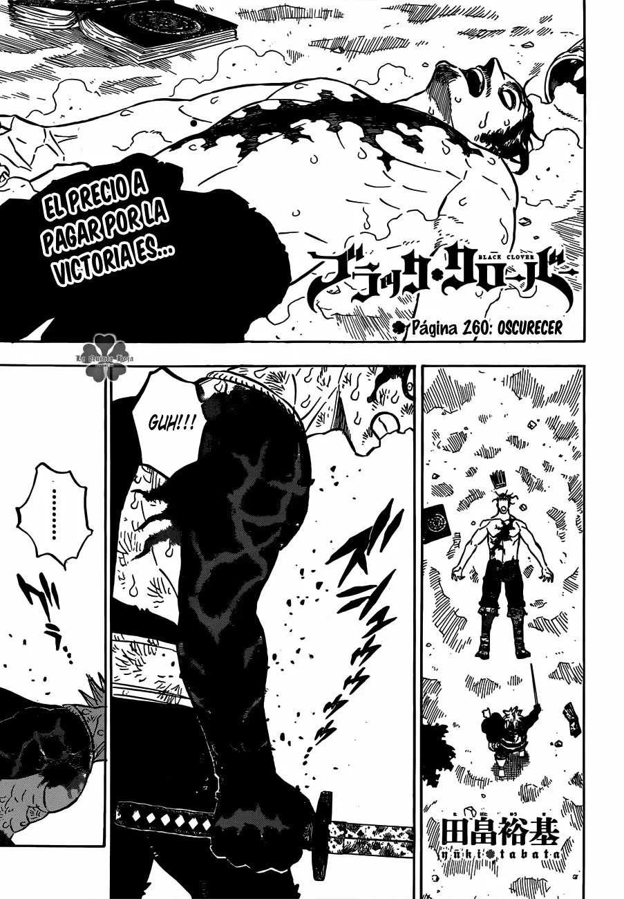Black Clover Capítulo 260 - Page 2