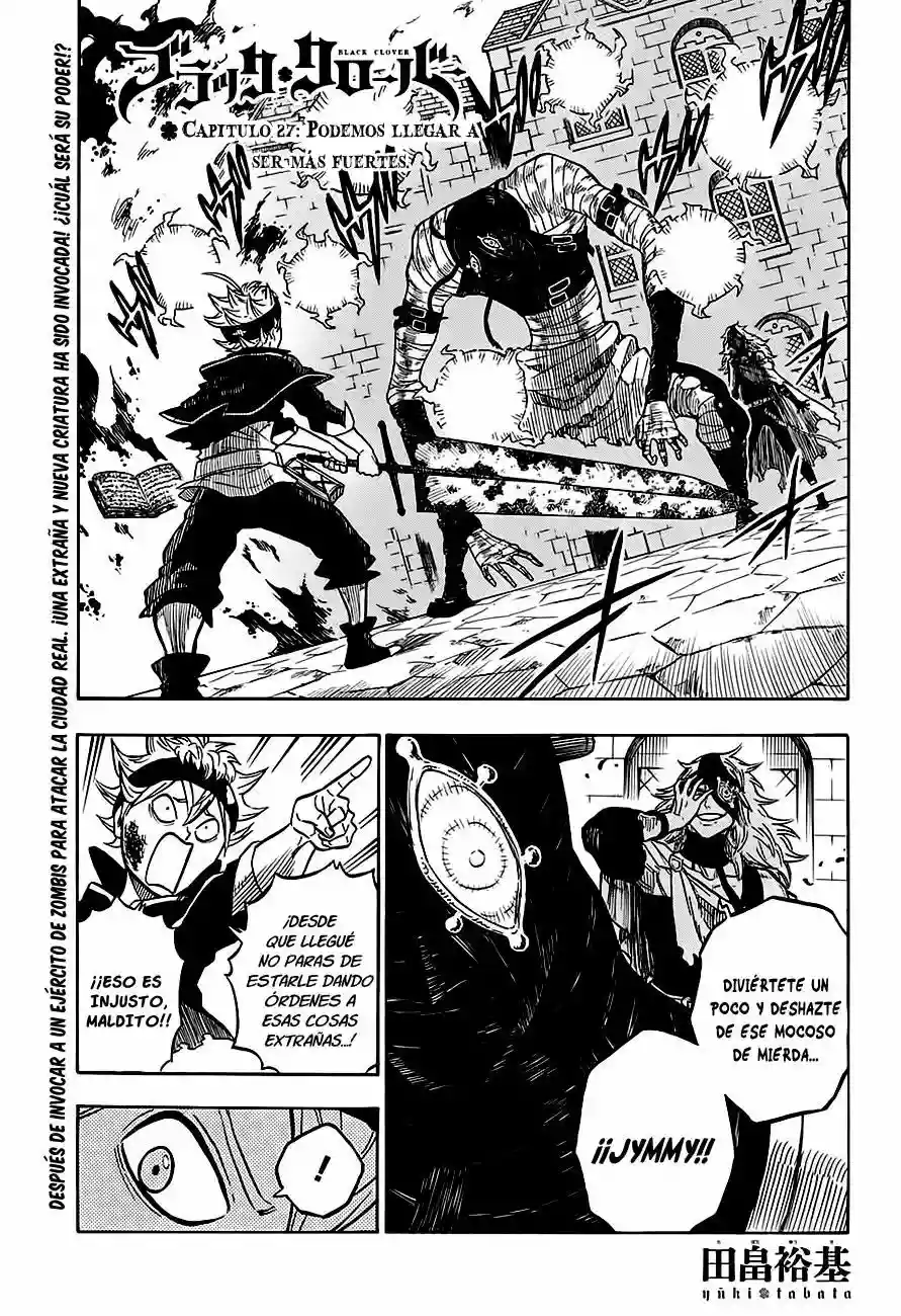 Black Clover Capítulo 27 - Page 2