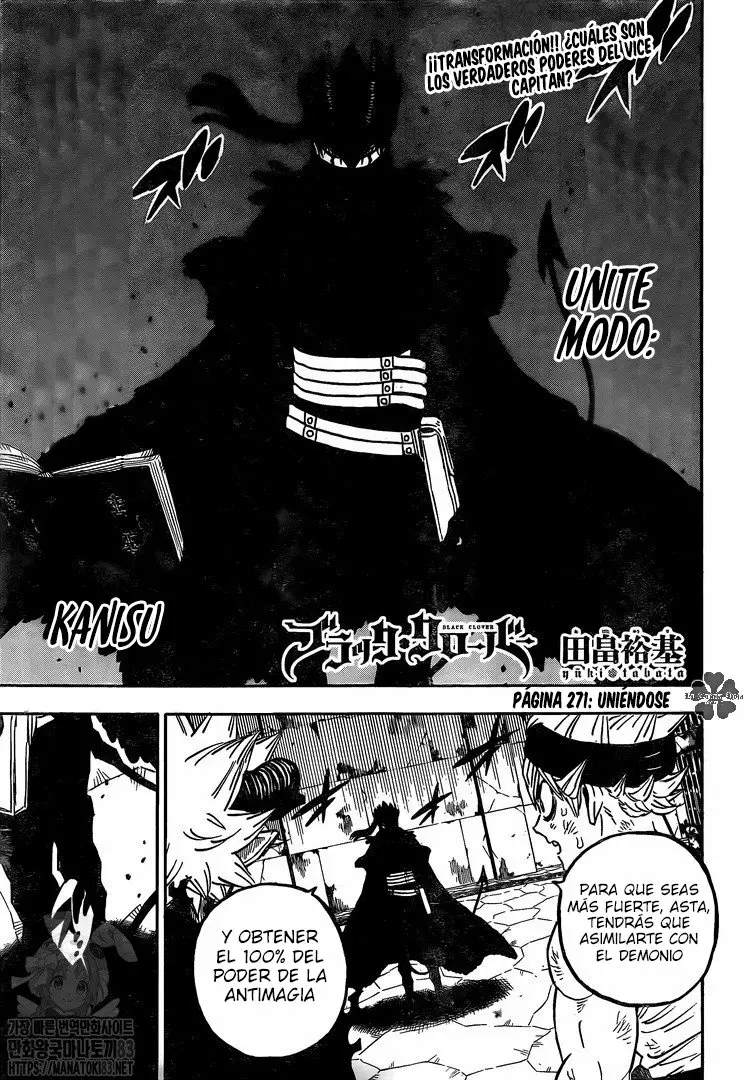 Black Clover Capítulo 271 - Page 3