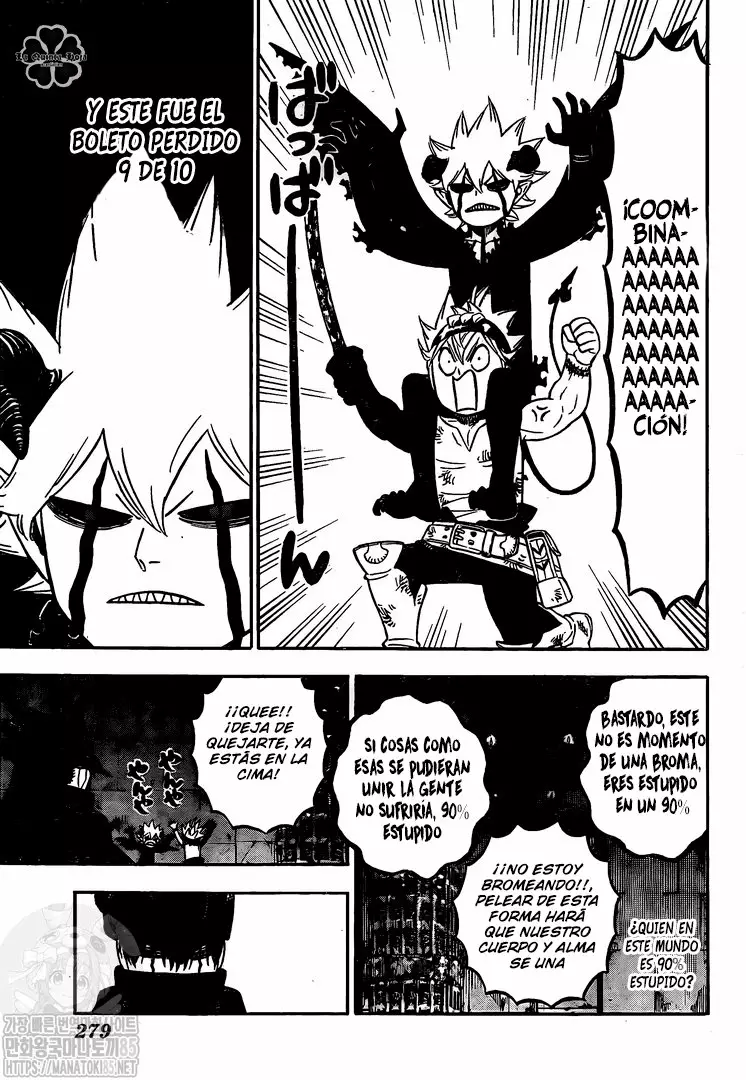 Black Clover Capítulo 272 - Page 9