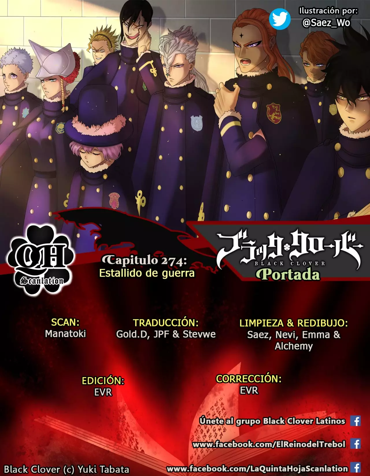 Black Clover Capítulo 274 - Page 1