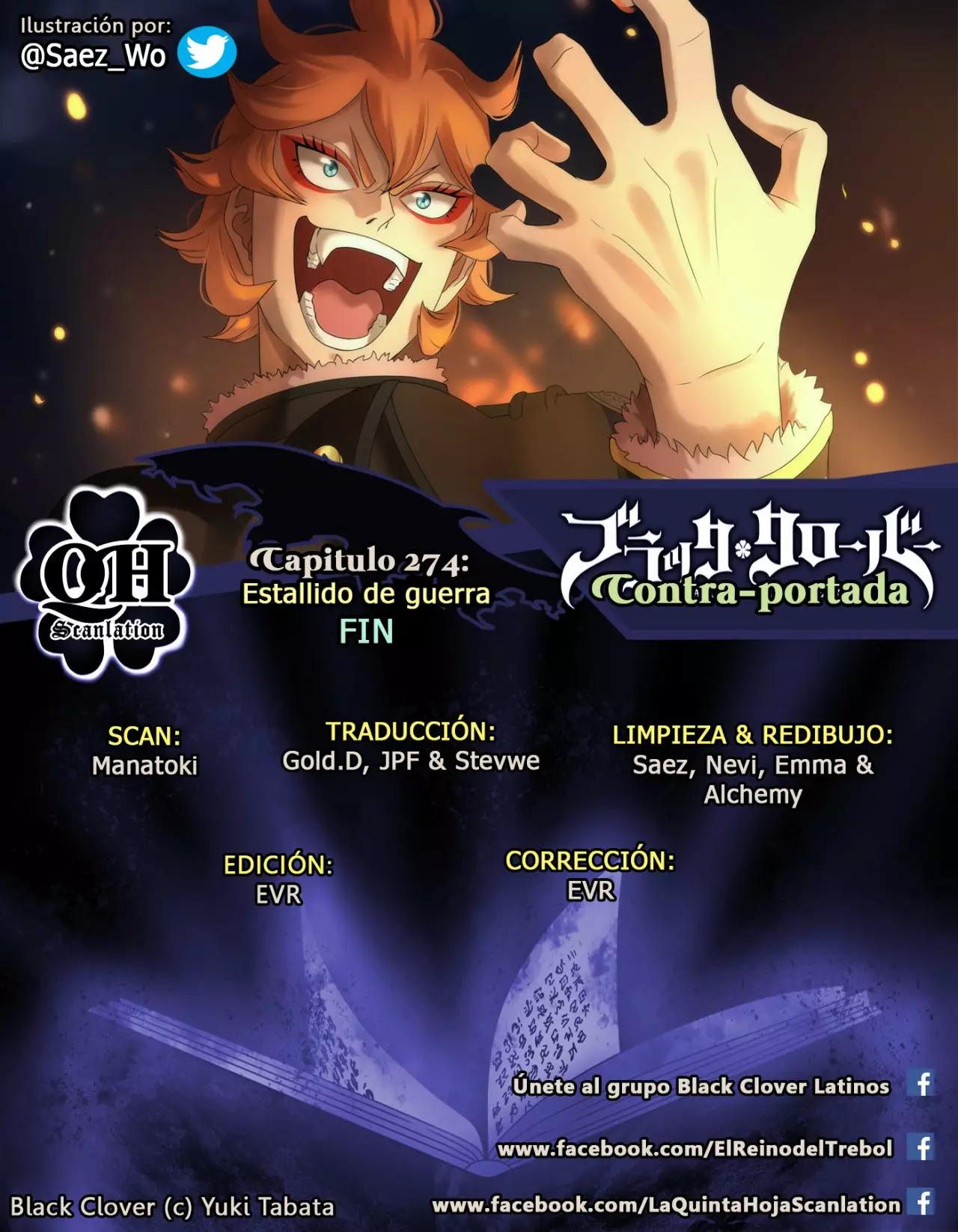 Black Clover Capítulo 274 - Page 18