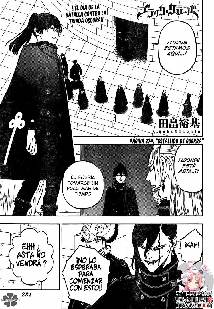 Black Clover Capítulo 274 - Page 2