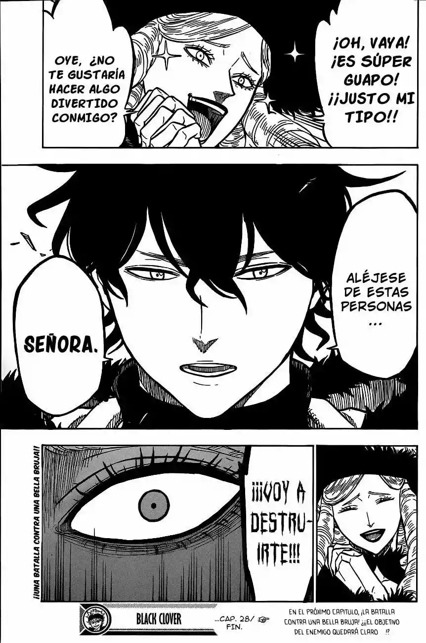 Black Clover Capítulo 28 - Page 17
