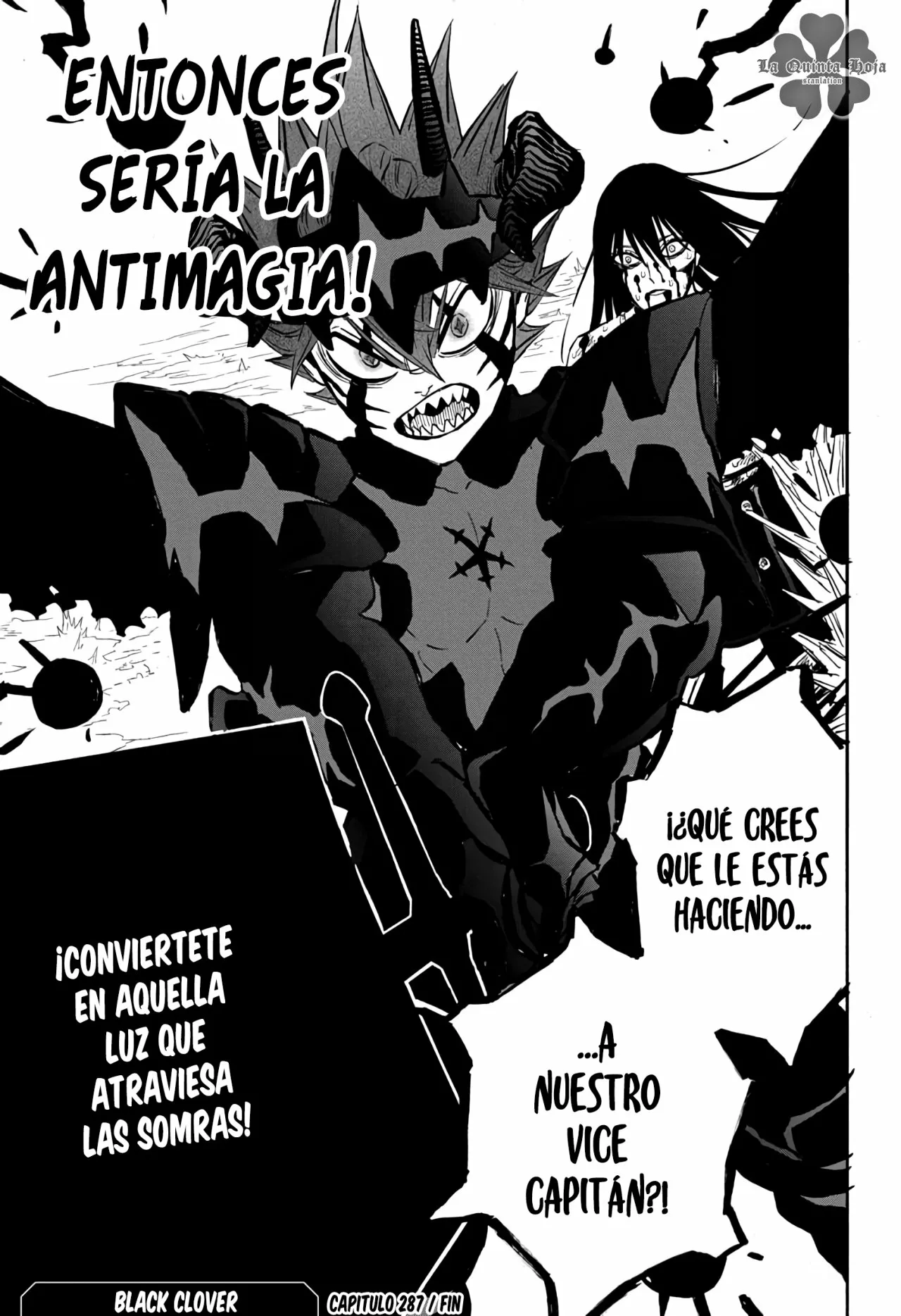 Black Clover Capítulo 287 - Page 17