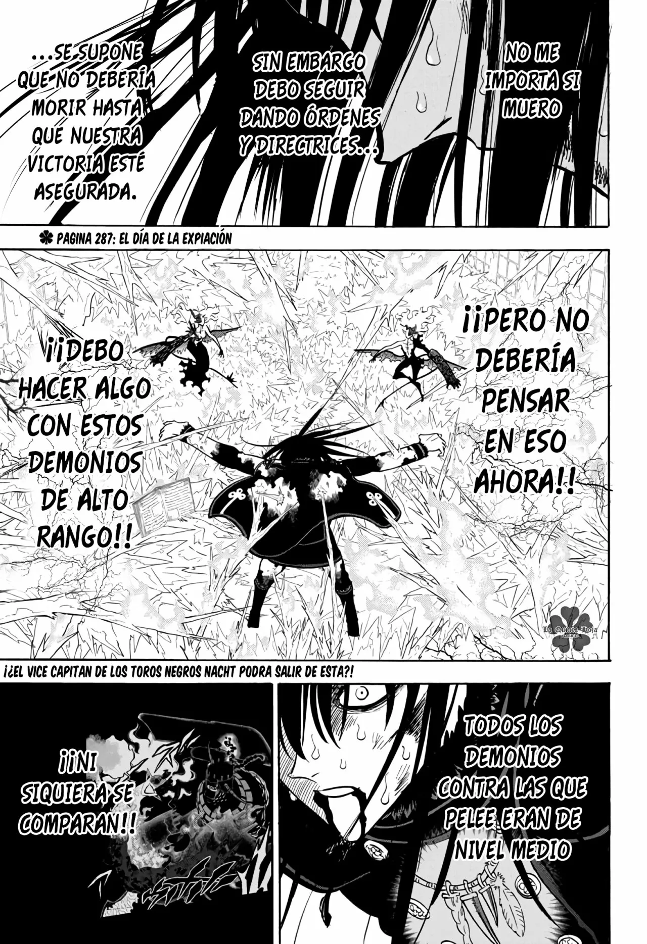 Black Clover Capítulo 287 - Page 4